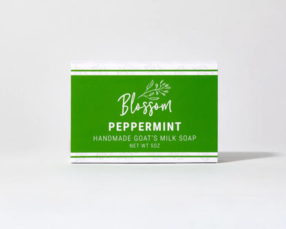 Blossom Peppermint 5 oz. Goat's Milk Soap