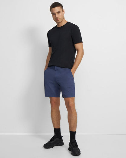 Good Linen Curtis Shorts Sargasso - Theory