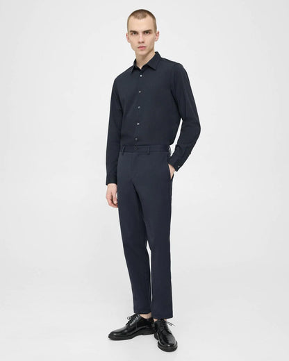 Theory - Sylvain Structure Knit Tailored Shirt