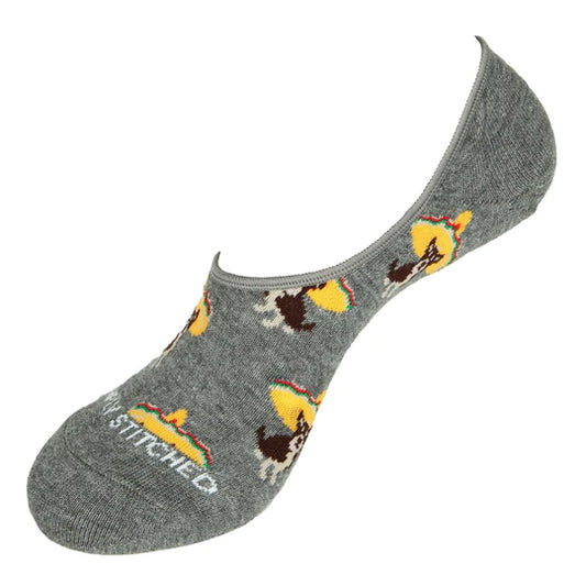 Sombrero Dog No Show Socks - Unsimply Stitched