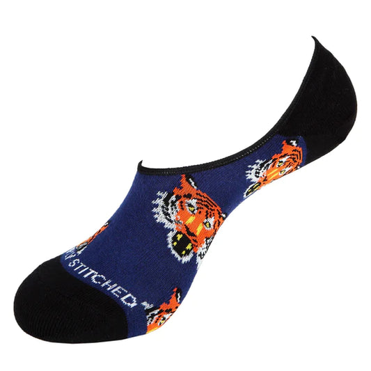 Tiger No Show Socks - Unsimply Stitched