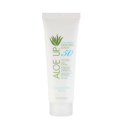 White Collection SPF 50 Lotion - 4oz - Aloe Up