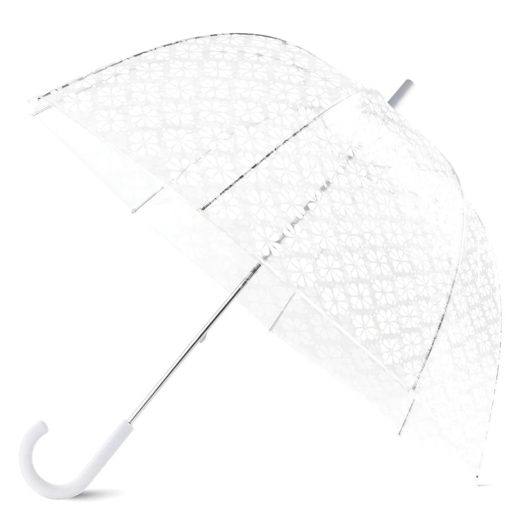 White Spade Flower Umbrella - Kate Spade
