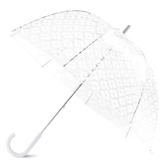 White Spade Flower Umbrella - Kate Spade