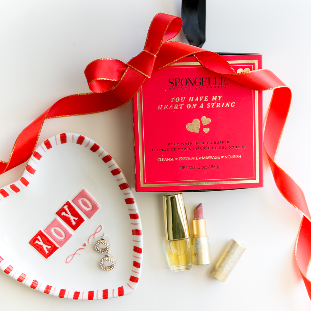 Boxed Heart On A String | Valentine's Day Gifts -Spongelle