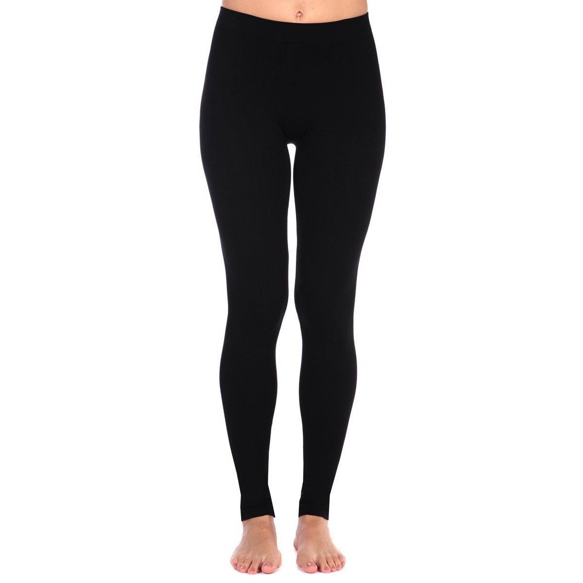 Tees by Tina & TINA Stephens Luster Smooth Legging - Black