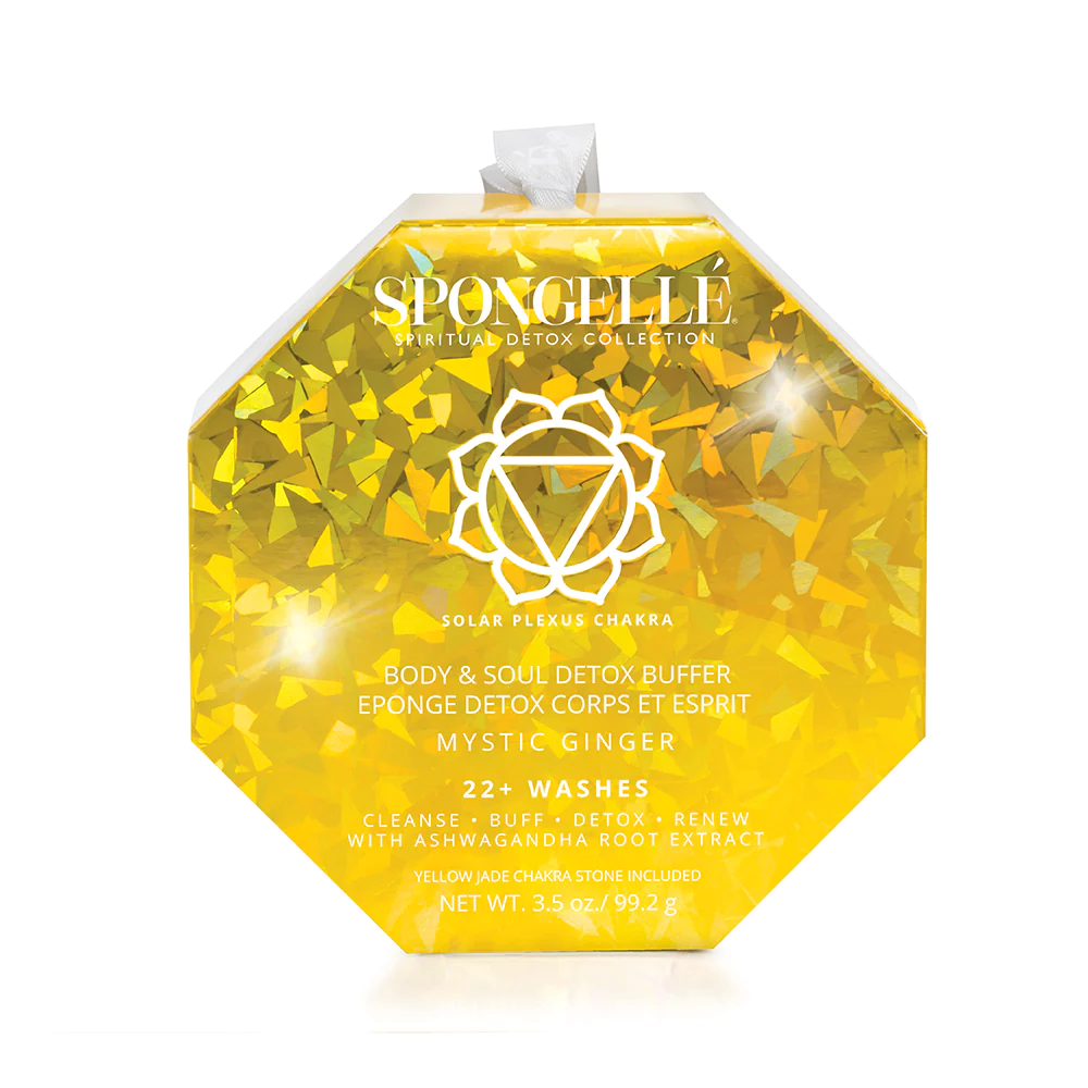 Spongelle Mystic Ginger Spiritual Detox (Yellow Jade)