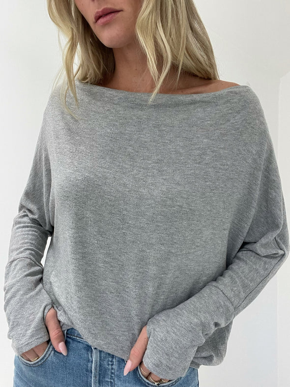 Six Fifty Clothing The Anywhere Top Heather Grey 