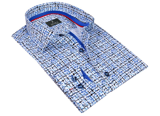 Jackie Z Men's "The Kenny" Long Sleeve Button Up