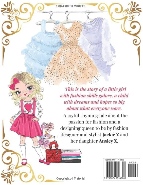 Jackie Z Style Co - Ansley Z: Fashion Queen To Be Book – Jackie Z Style Co.