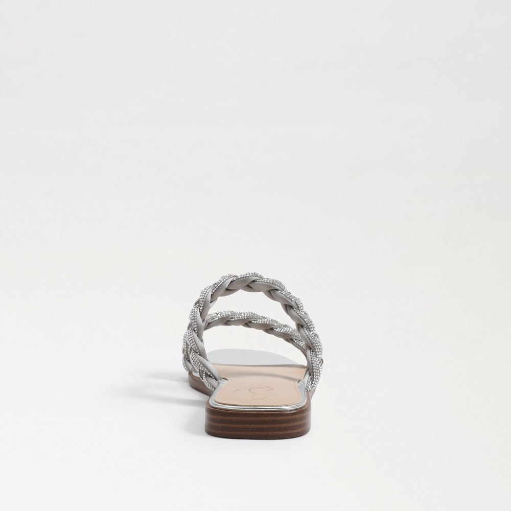 Sam Edelman - Inette Slide Sandal Soft Silver