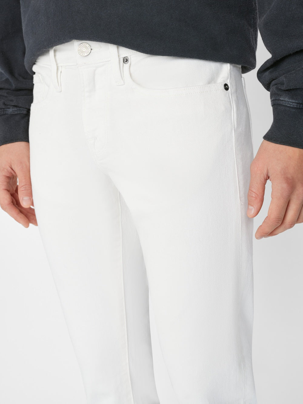 Frame L'Homme Slim Jeans Whisper White Details