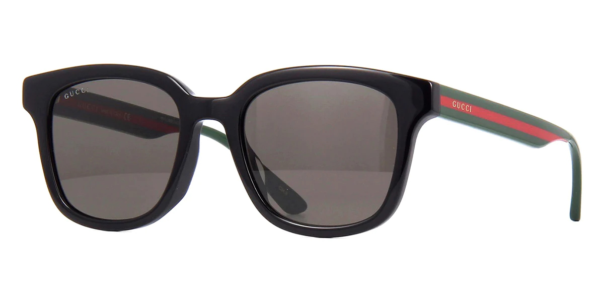 Gucci Acetate Sunglasses Black Green Grey