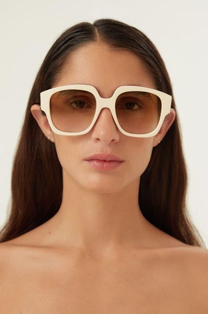 Gucci Acetate Sunglasses White
