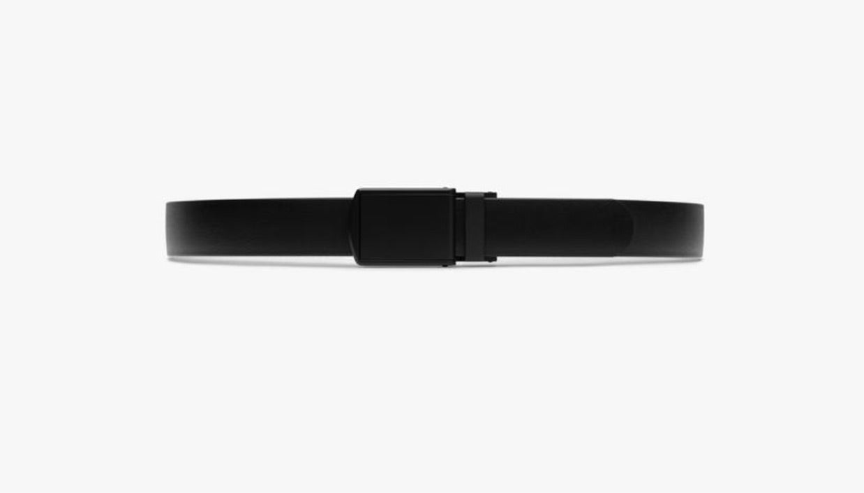Black Survival Belt With Survival Buckle - Slide Belts