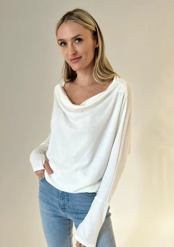 Six Fifty Clothing The Anywhere Top Ivory